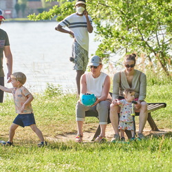25/05/2020 - Ballade avec les voisins en bord de Seine